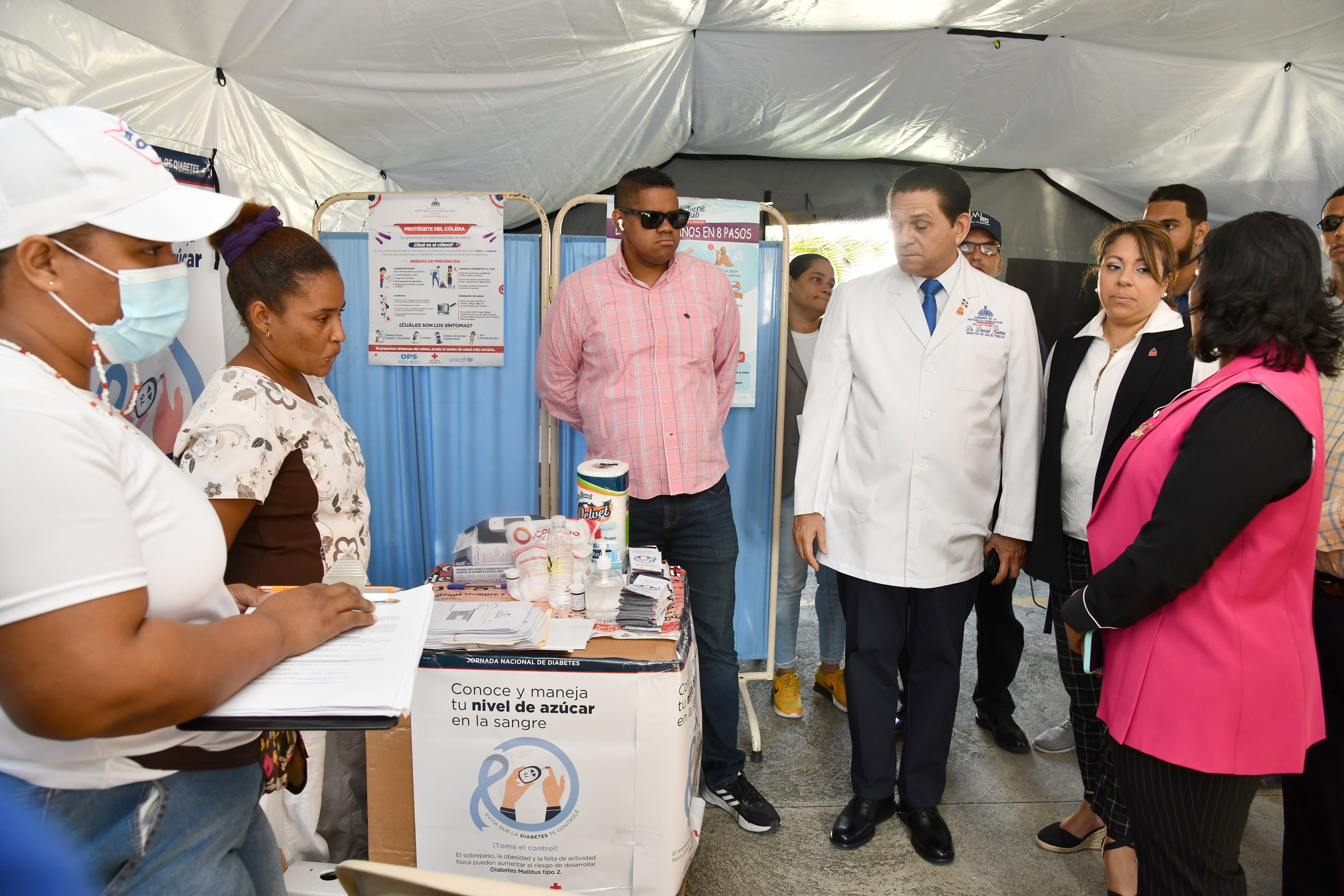 REPÚBLICA DOMINICANA: MISPAS refuerza acciones contra cólera en Villa Liberación y El Almirante; pide a comunitarios vacunarse