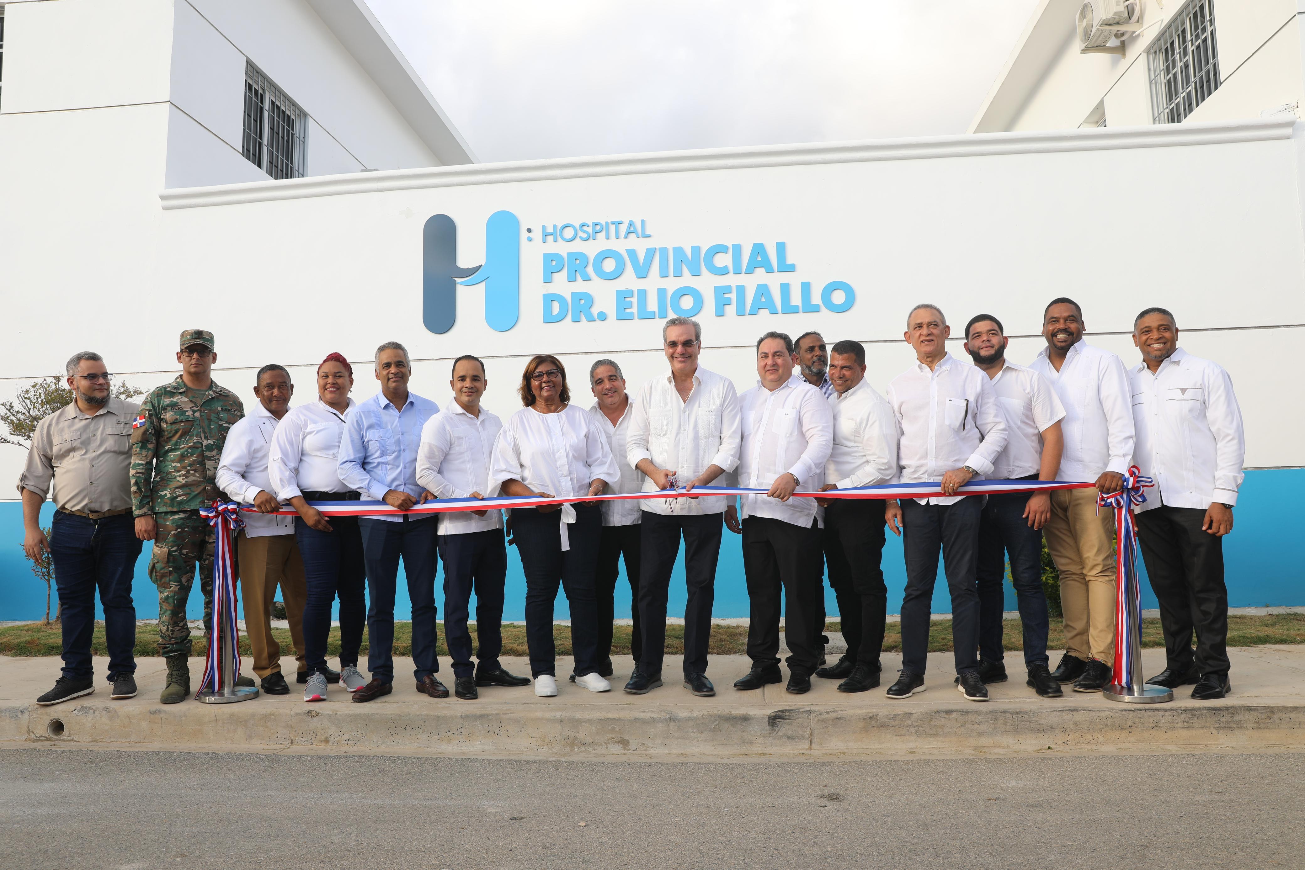 REPÚBLICA DOMINICANA: Presidente Abinader entrega Hospital Provincial Dr. Elio Fiallo y Centro de Primer Nivel en Pedernales
