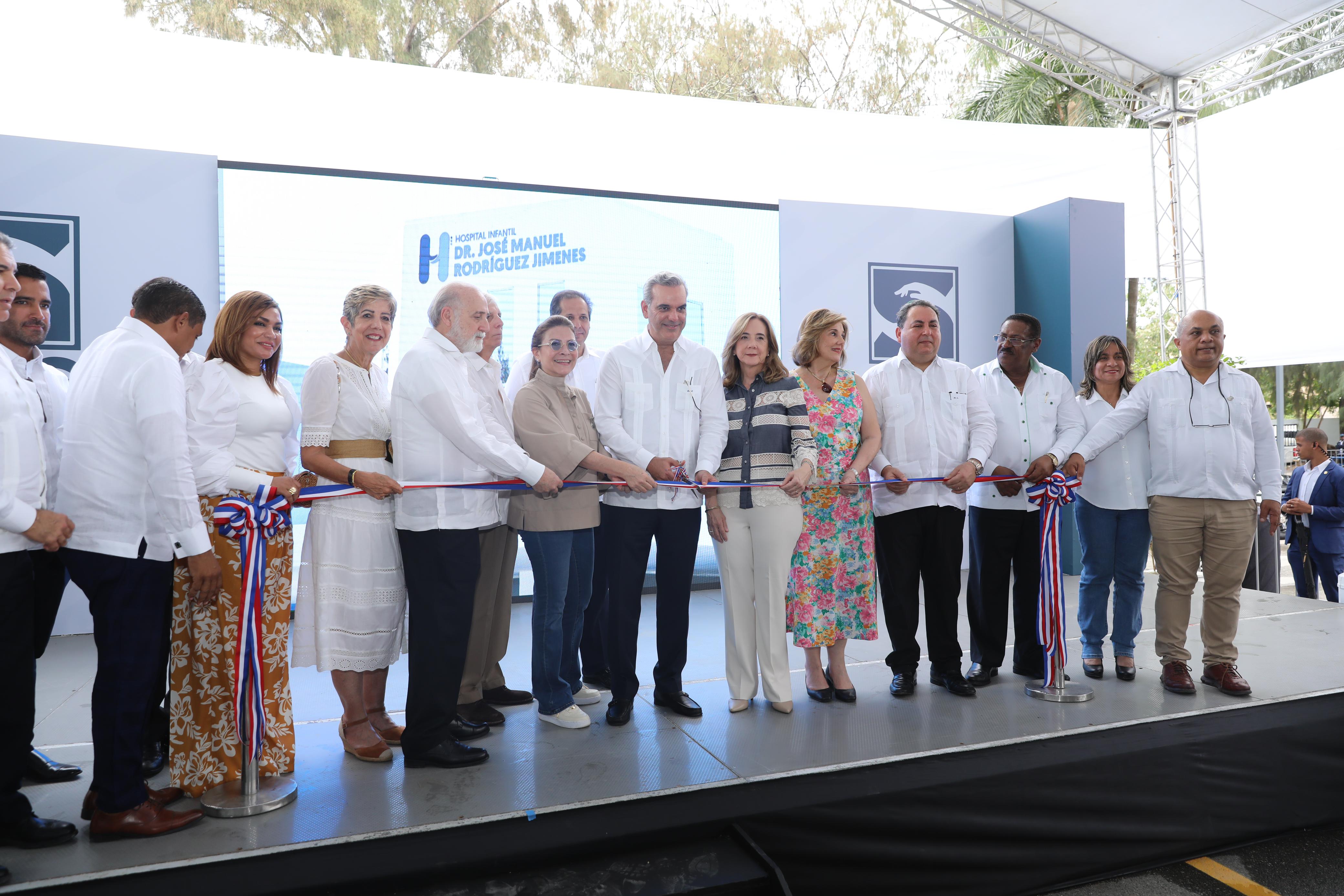 REPÚBLICA DOMINICANA: Presidente Abinader entrega remozado Hospital Infantil Dr. José Manuel Rodríguez Jimenes