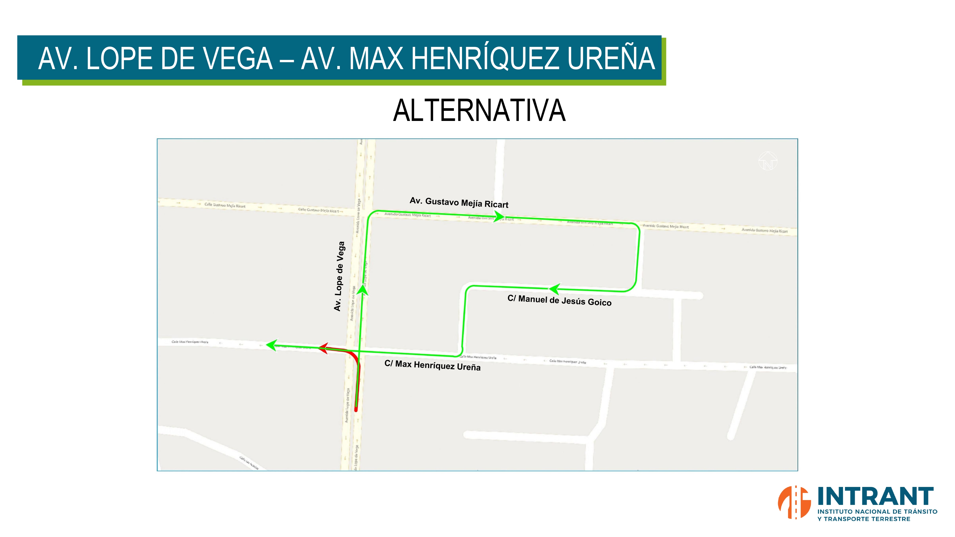 Ruta Alterna Giro Lope - Max Henríquez