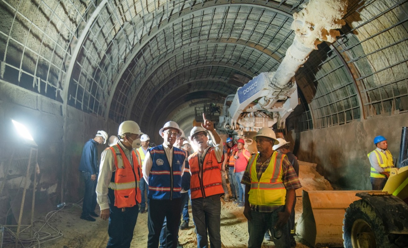 OPRET informa sobre los nuevos avances en proyecto del Metro hacia Los Alcarrizos; proceso de tunelación sobrepasa los 100 metros | Presidencia de la República Dominicana