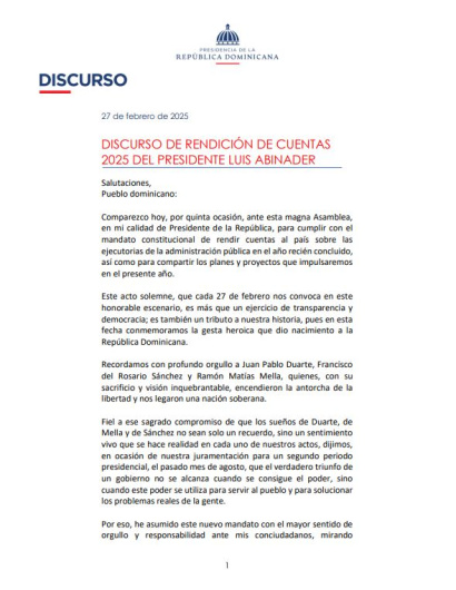 Discurso