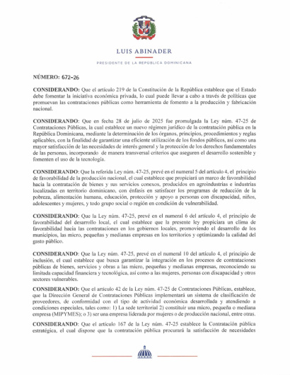Decreto