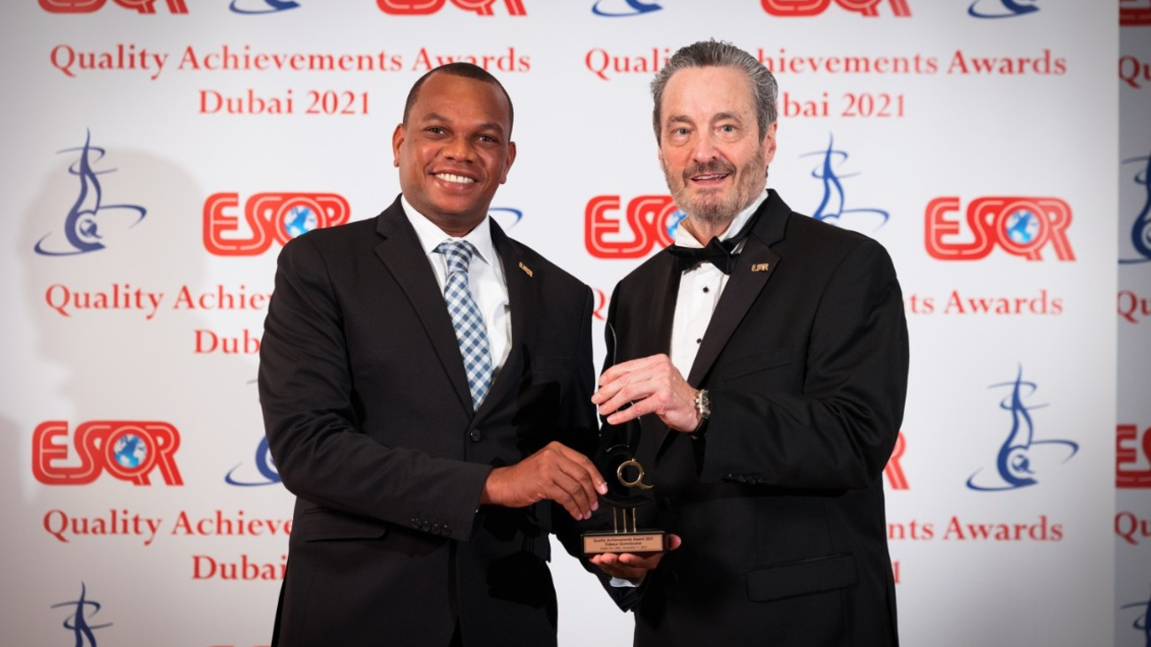 premio internacional ESQR’s Quality Achievements Award 2021
