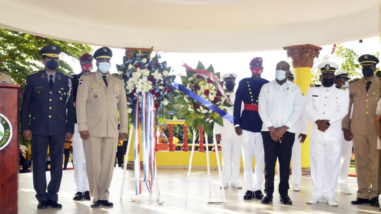 Fuerzas Armadas conmemoran el 157 Aniversario de la Batalla de La Canela
