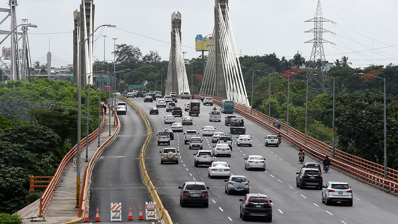 MOPC anuncia cierre de túneles y elevados del GSD por mantenimiento