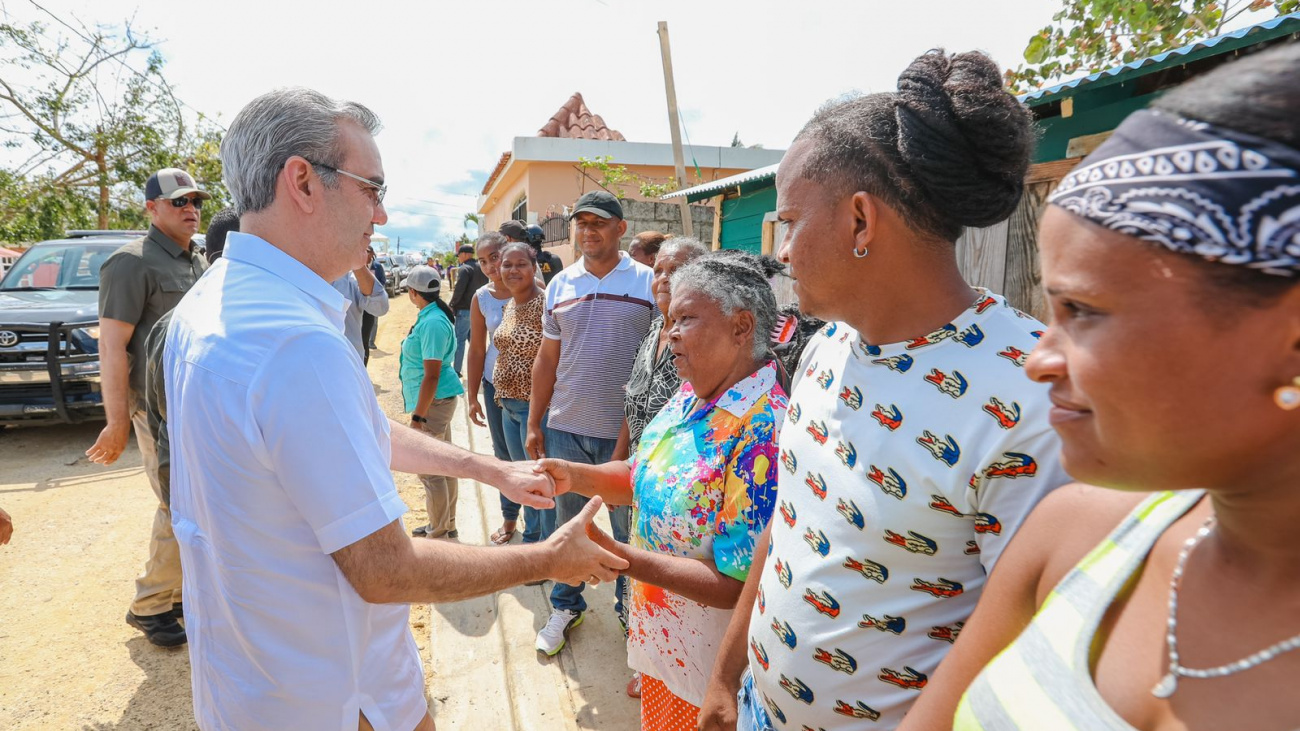 Presidente Abinader en San Rafael del Yuma