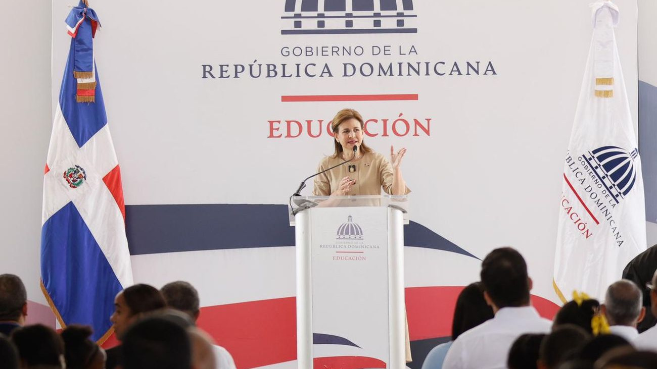 VicePresidenta durante el acto