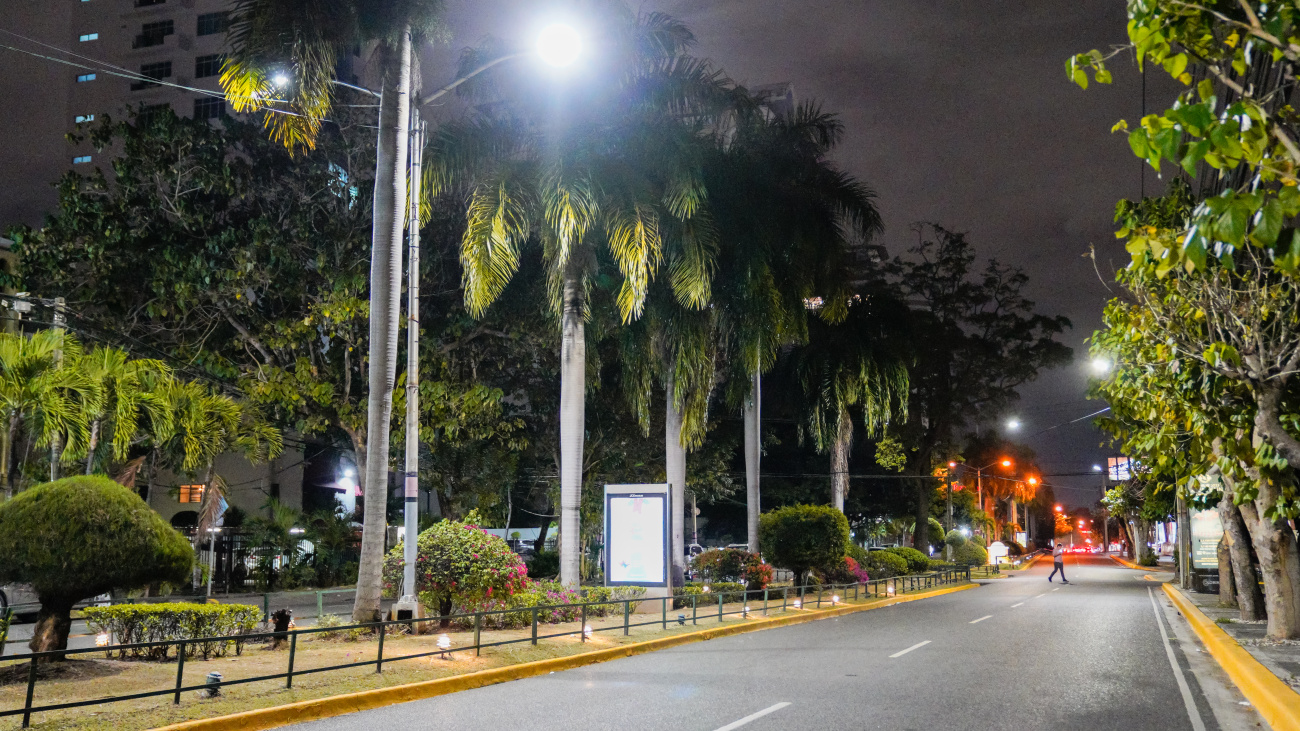 Luminarias en Santo Domingo
