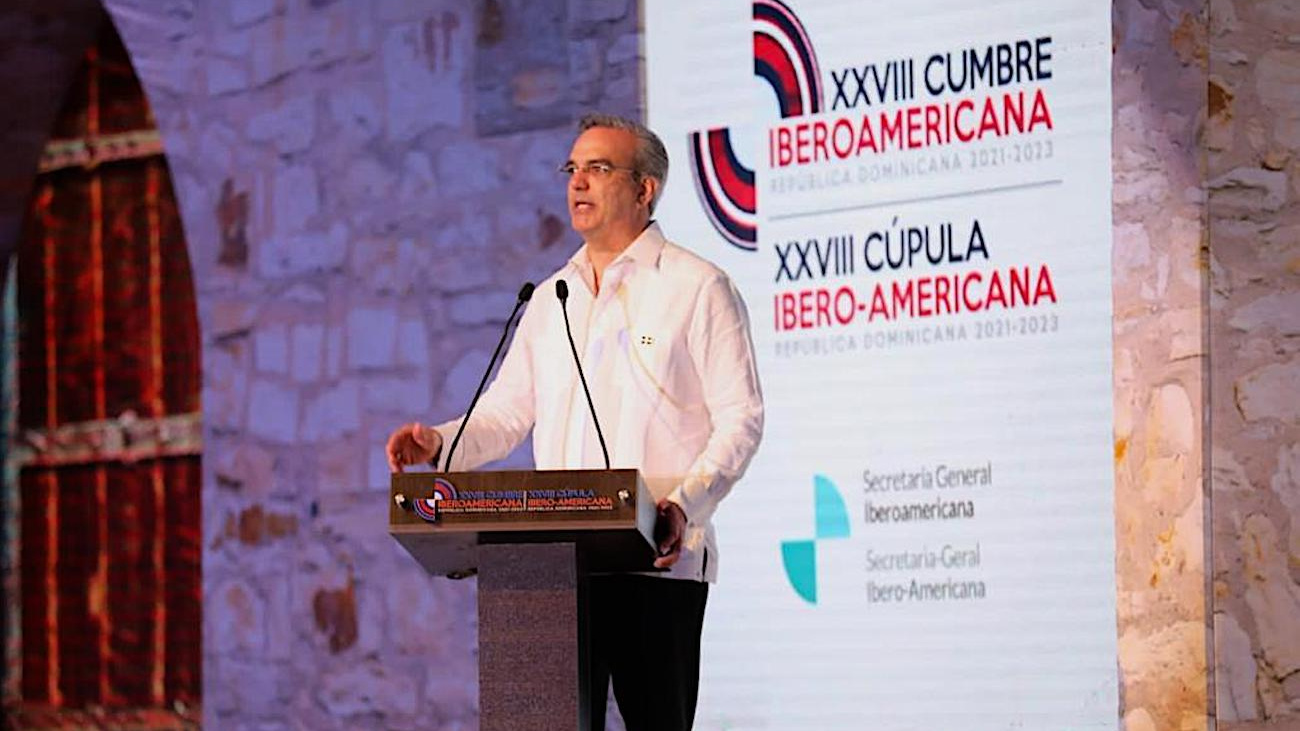 Presidente Luis Abinader - Cumbre Iberoamericana