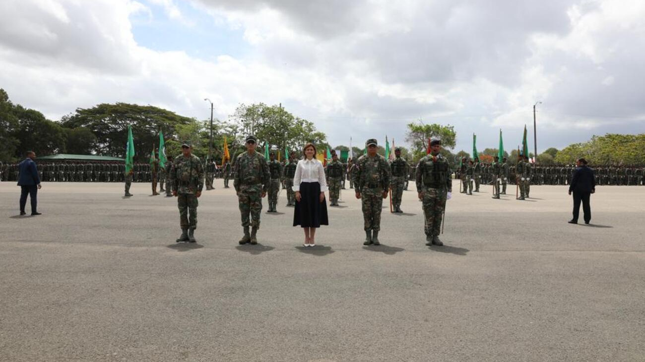 graduación de más de 1,300 soldados del Ejército de República Dominicana