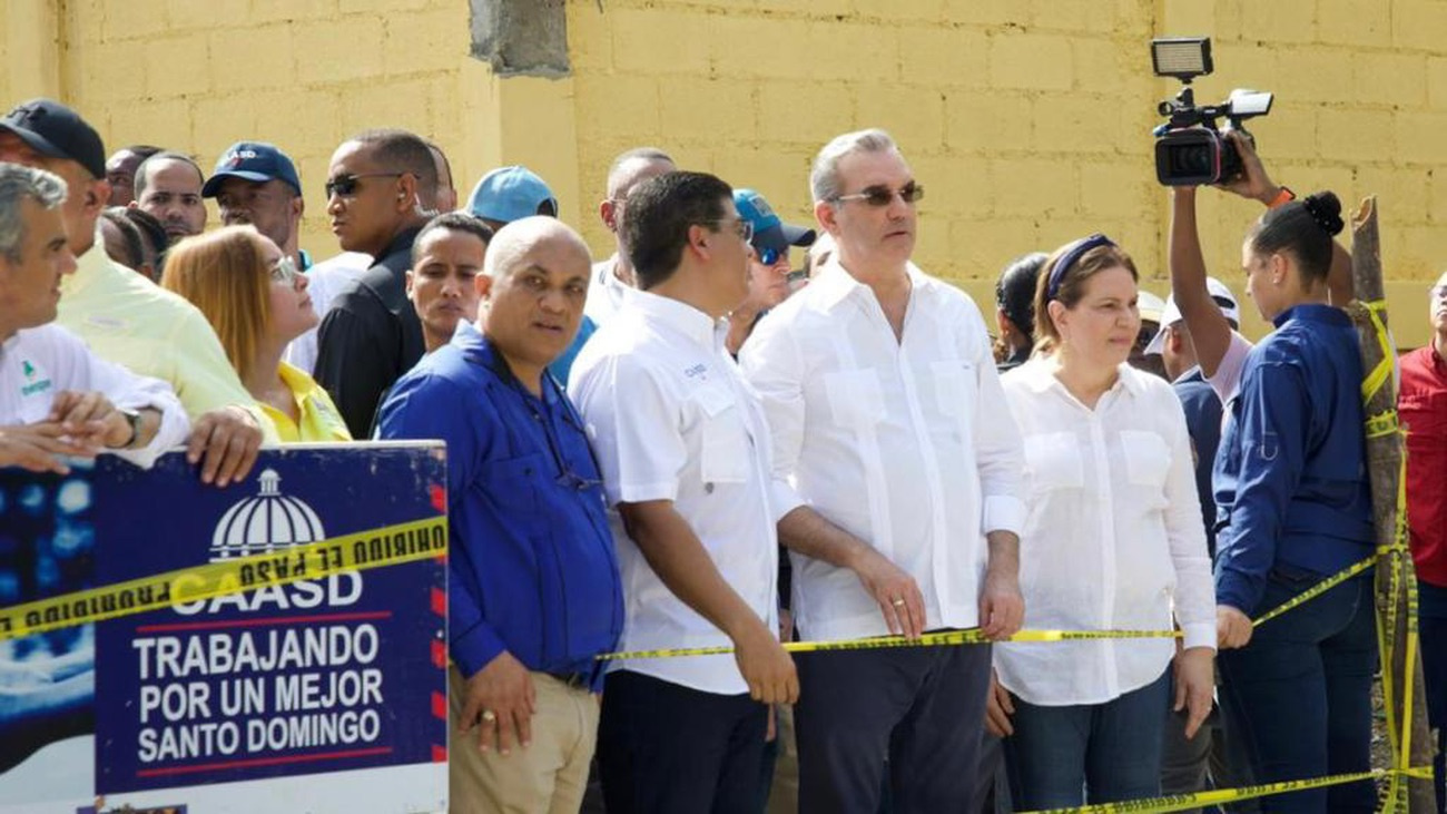 Presidente Abinader junto a su homólogo