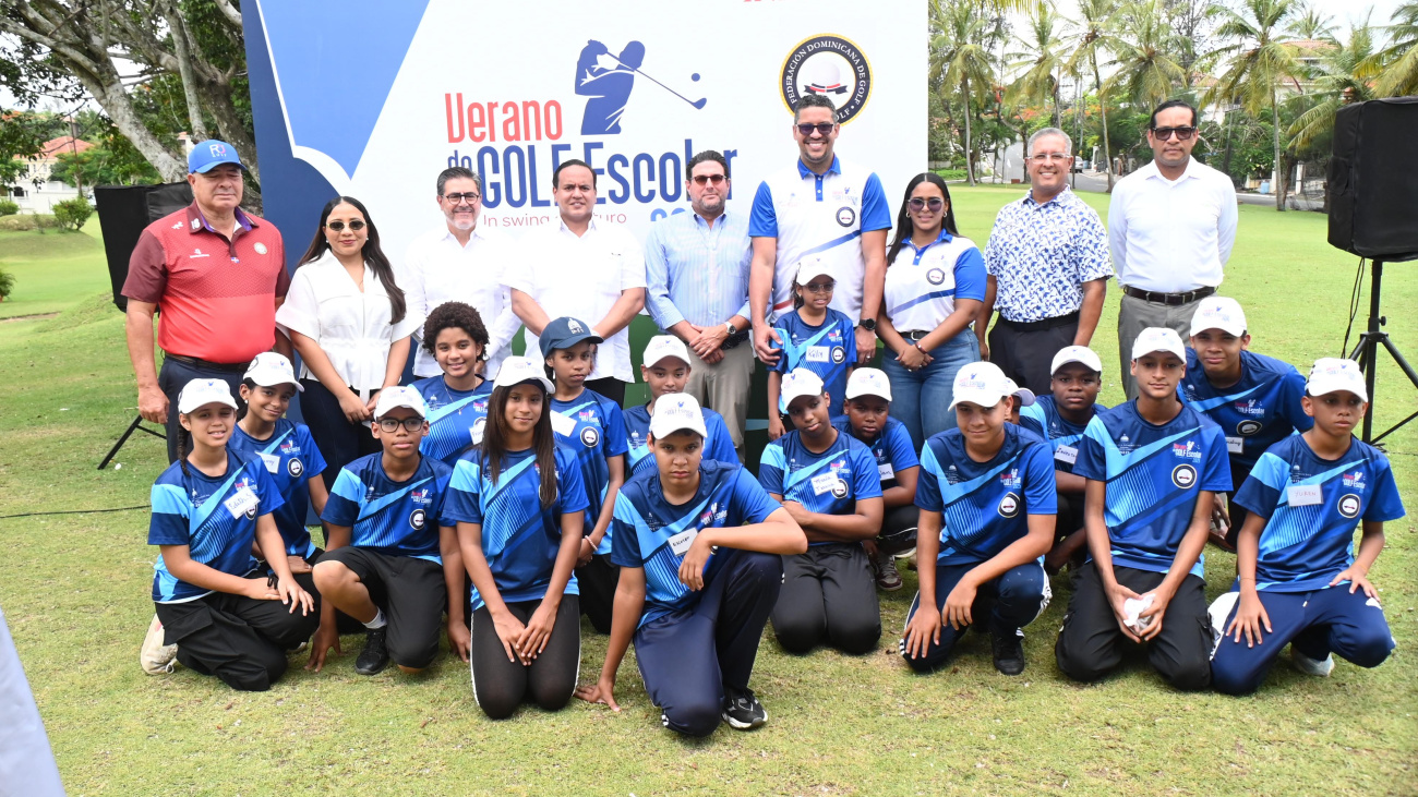 Inefi inaugura Programa de Verano de Golf Escolar 2025 para estudiantes del sistema público