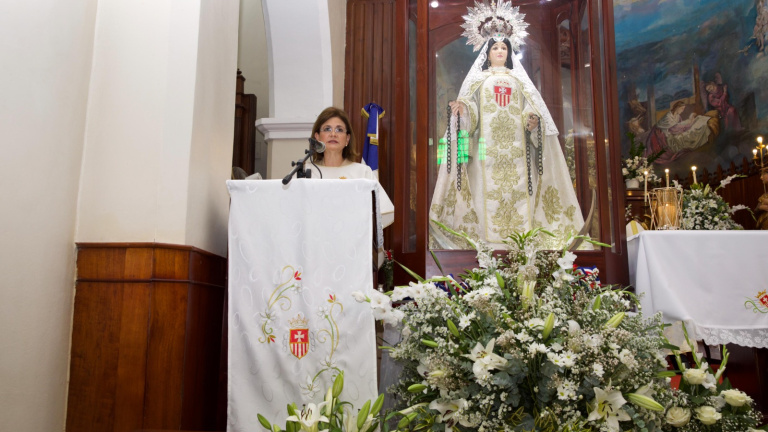 Vicepresidenta Raquel Peña encabeza actos por el Día de la Virgen de Las Mercedes