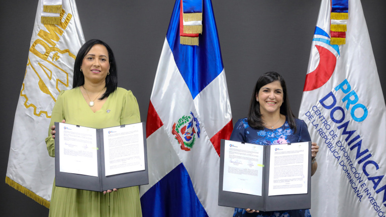 ProDominicana y ADME firman acuerdo para promover a las mujeres en el sector exportador